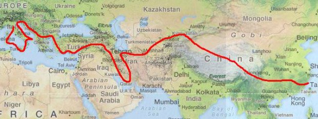 مسیر-دوچرخه-سواران-ایتالیایی