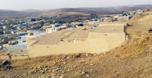 نمای از روستا در دیواندره