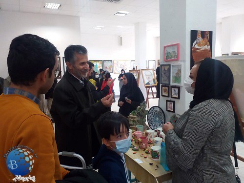 نمایشگاه گروهی هنرهای تجسمی در دیواندره