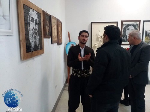 نمایشگاه گروهی هنرهای تجسمی در دیواندره