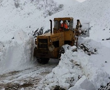 بازگشایی راه های روستای کردستان
