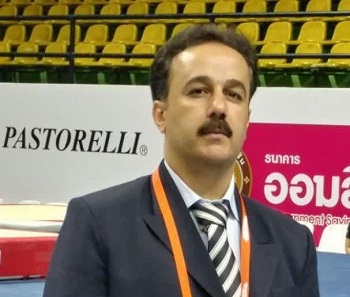«سید امید شیخ احمدی» مربی ژیمناستیک