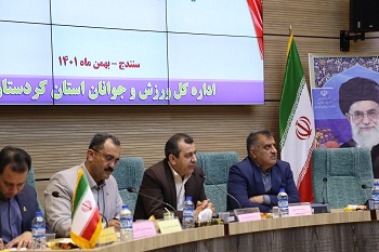 داریوش مهدوی رئیس دو و میدانی کردستان