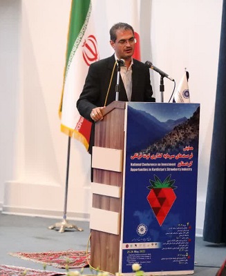 استاندار کردستان - همایش توت فرنگی