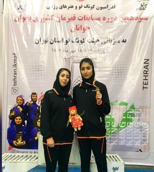 الناز حمیدی کونگ فو