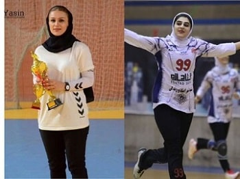 مژگان قهرمانی و اسرا زندی