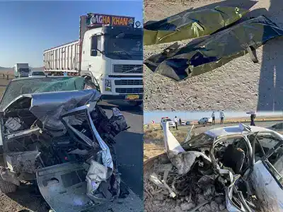 تصادف محور سقز به دیواندره