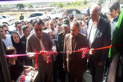 افتتاح در شهرستان بانه
