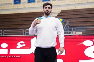 جاهد اسعدی نرانی کشتی گیر سنندجی