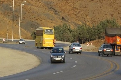 افزایش تردد جاده ای در کردستان