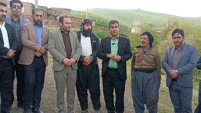 فرماندار شهرستان دیواندره در بخش سارال