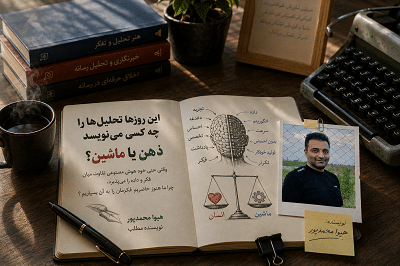 این روزها تحلیل ها را چه کسی می نویسد ذهن یا ماشین هیوا محمدپور